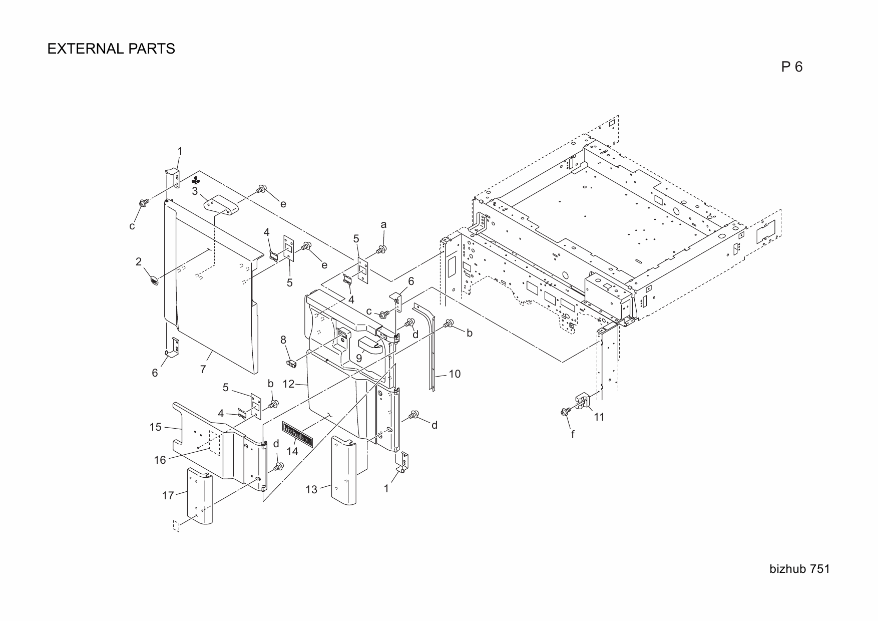 Konica-Minolta bizhub 751 Parts Manual-4